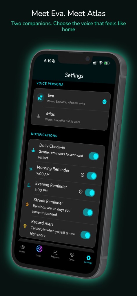 Meet Eva, meet Atlas: choose your AI guide